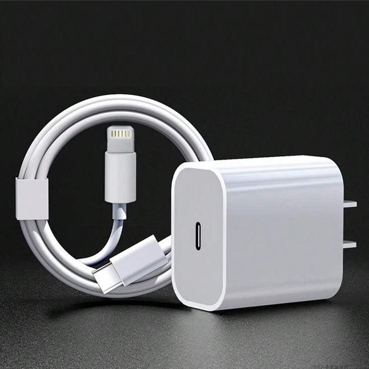 20W USB-C Fast Charger with Lightning Cable