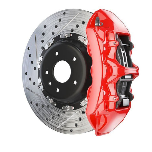 🛑 High-Performance Brake Disc & Caliper Kit