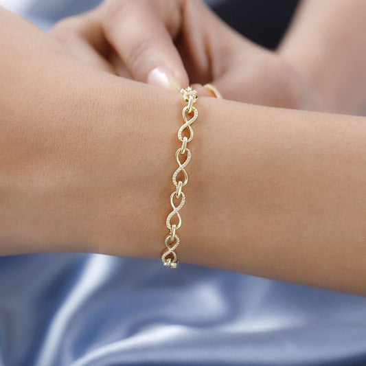 Infinity Gold Bracelet