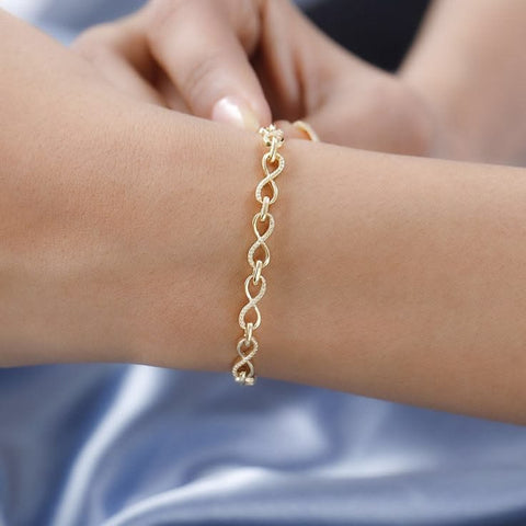 Infinity Gold Bracelet