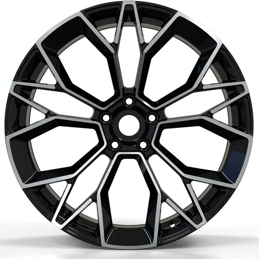🖤 Gloss Black Machined Face Performance Rim