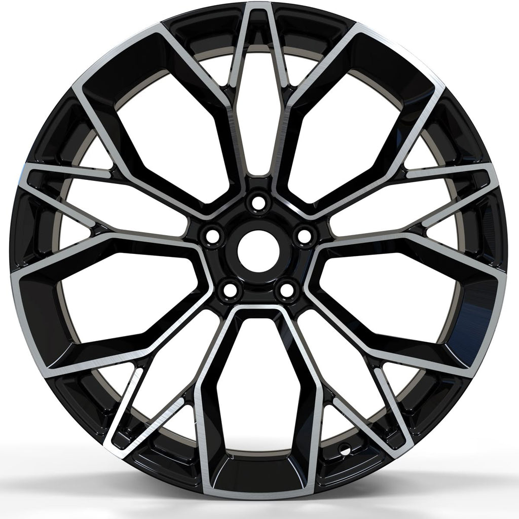 🖤 Gloss Black Machined Face Performance Rim