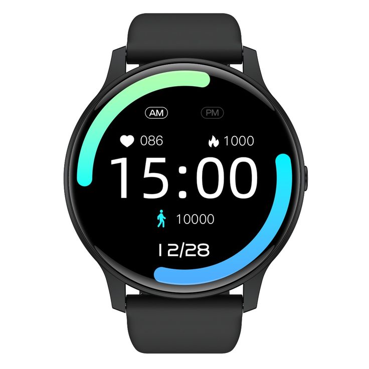 Round Fitness Smartwatch