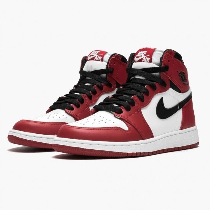 Make Every Step Bold with Red High-Top Sneakers