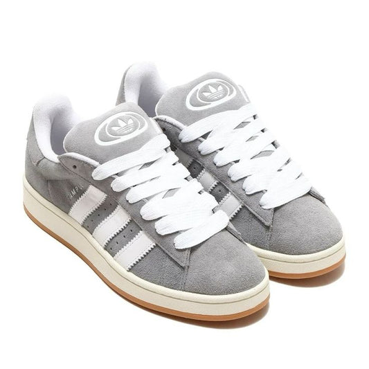 Grey Suede Casual Sneakers