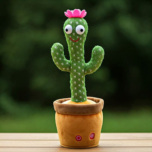 Cute Dancing Cactus Toy – Fun, Music & Smiles! 🎶💚