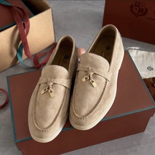 Loro Piana Luxury Suede Loafers