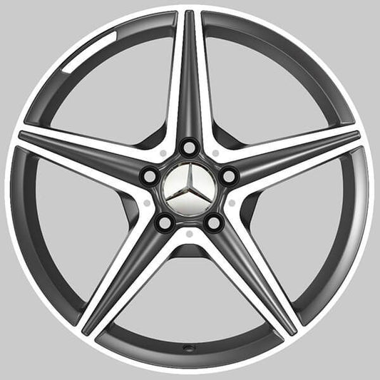 ⭐ Mercedes Style 5-Spoke Performance Alloy Rim