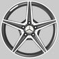 ⭐ Mercedes Style 5-Spoke Performance Alloy Rim