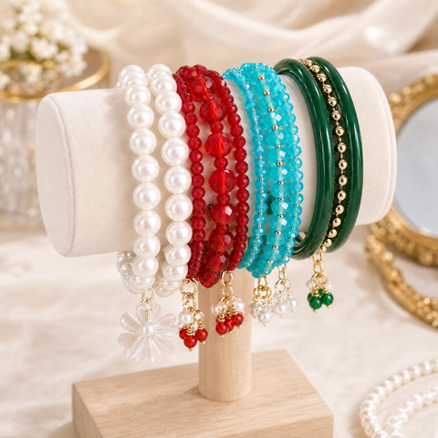 Handmade Beaded Bracelet for Women | Elegant Artisan Jewelry